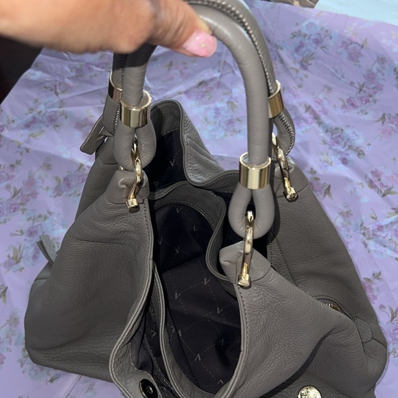 WOMENS VINCE CAMUTO TEXTURED LEATHER SHOULDER BAG 💝🎀👜✨🫶 - Picture 9 of 10